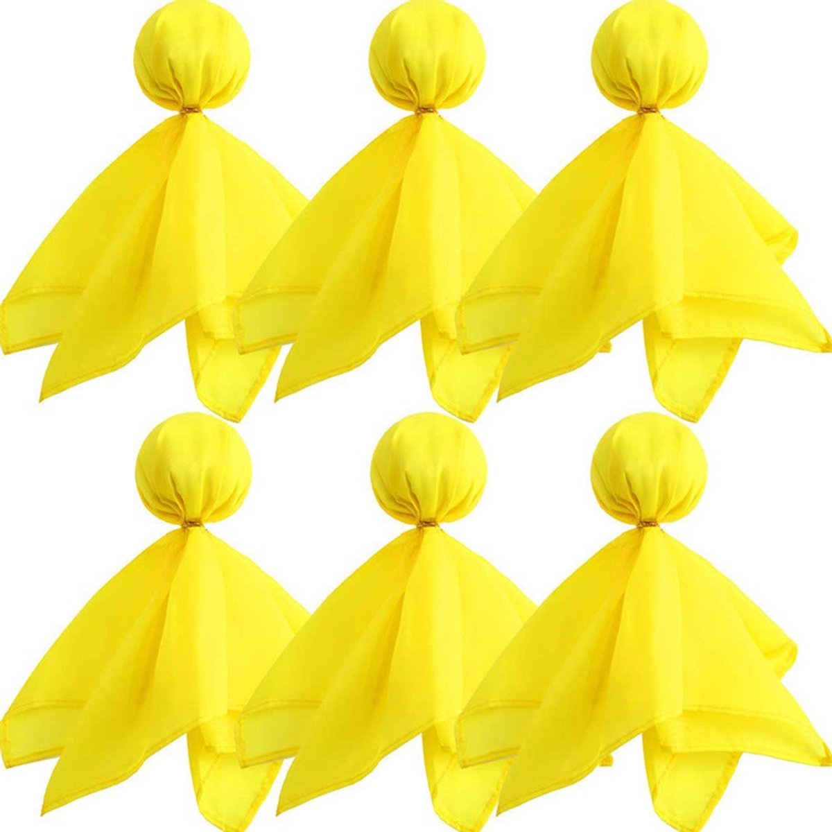 6PCS Football Penalty Flags lichte kleur voetbal werpen vlag voor voetbal spel