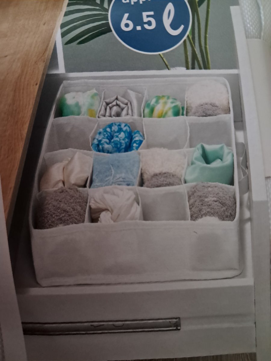 livarno Home 16 vakken Organizer voor lades - 25.5 x 33 x 8.5 cm - Wit