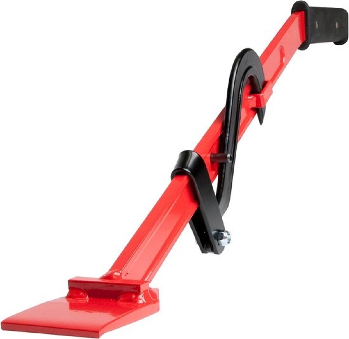 Zware Stamhefboom 80 cm - Gesmeed Staal met Omkeerbare Haak en Ergonomisch Handvat