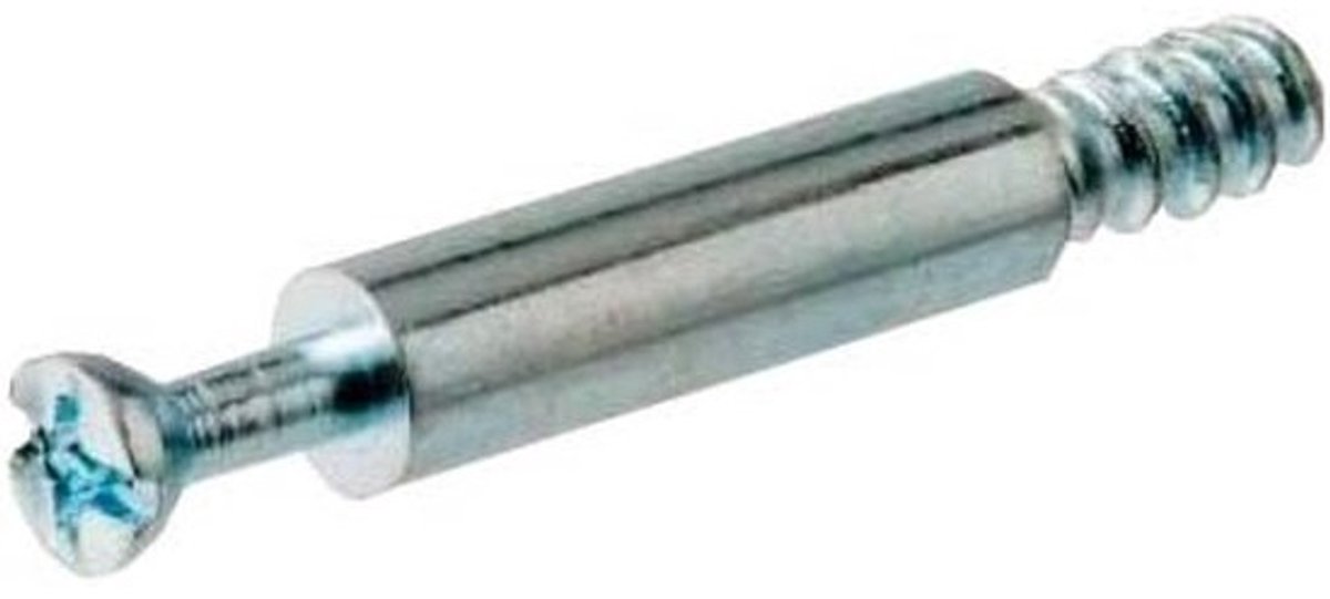 4x Cam Fixing Dowels Plat Pak Montagehulpstukken M6 x 35 mm