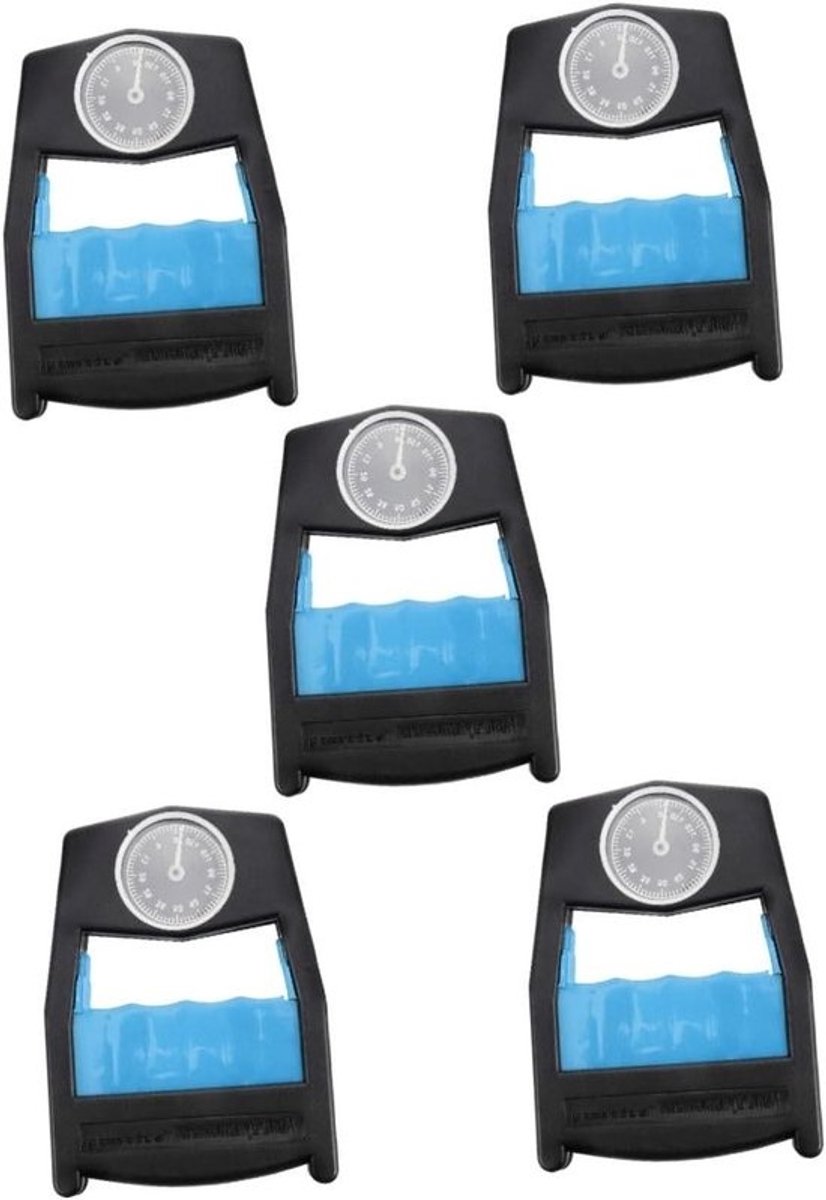 Toddmomy 5Pcs Test Grip Gereedschap Voor Mannen Vinger Sterkte Tester Hand Polstrainer Vinger Uitoefenaar Hand Grip Versterker Hand Uitoefenaar Abs Grijpen Fitness Handvat