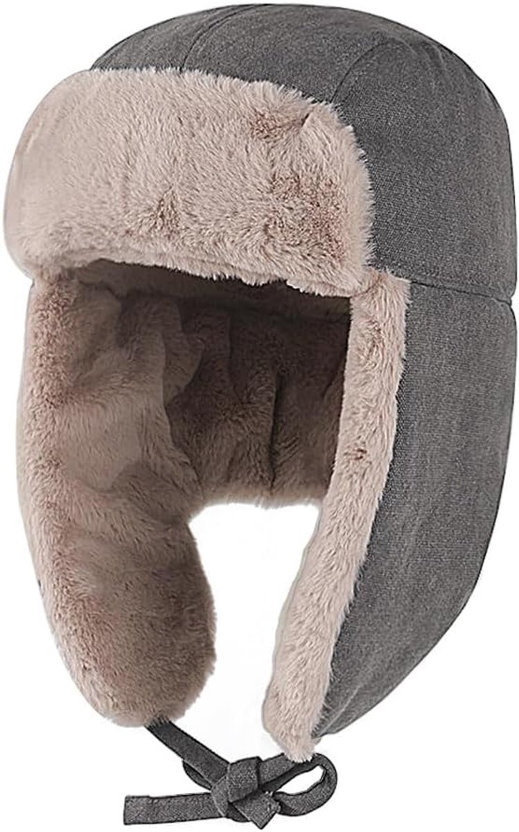 Wintermuts pilotenmuts Russen muts Ushanka Chapka winddichte hoed met oorkleppen