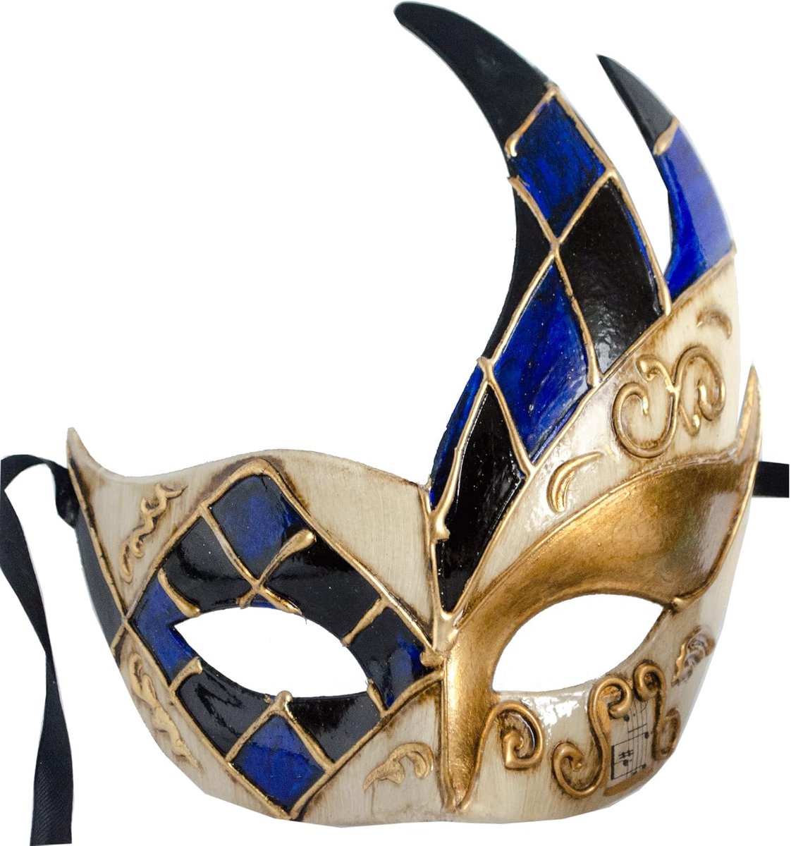 Venetiaans masker oogmasker Colombina balmasker carnaval dames en heren