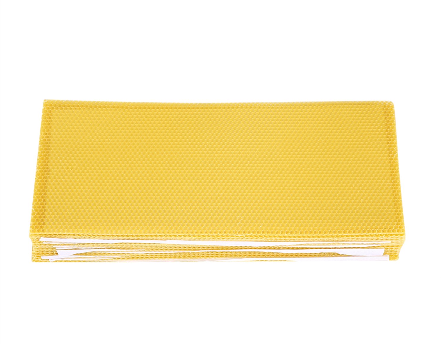 Bijenwasraat – 30 Stuks – Natuurlijke Bijenwas – 19,5 x 41,5 cm – Voor Bijenkasten