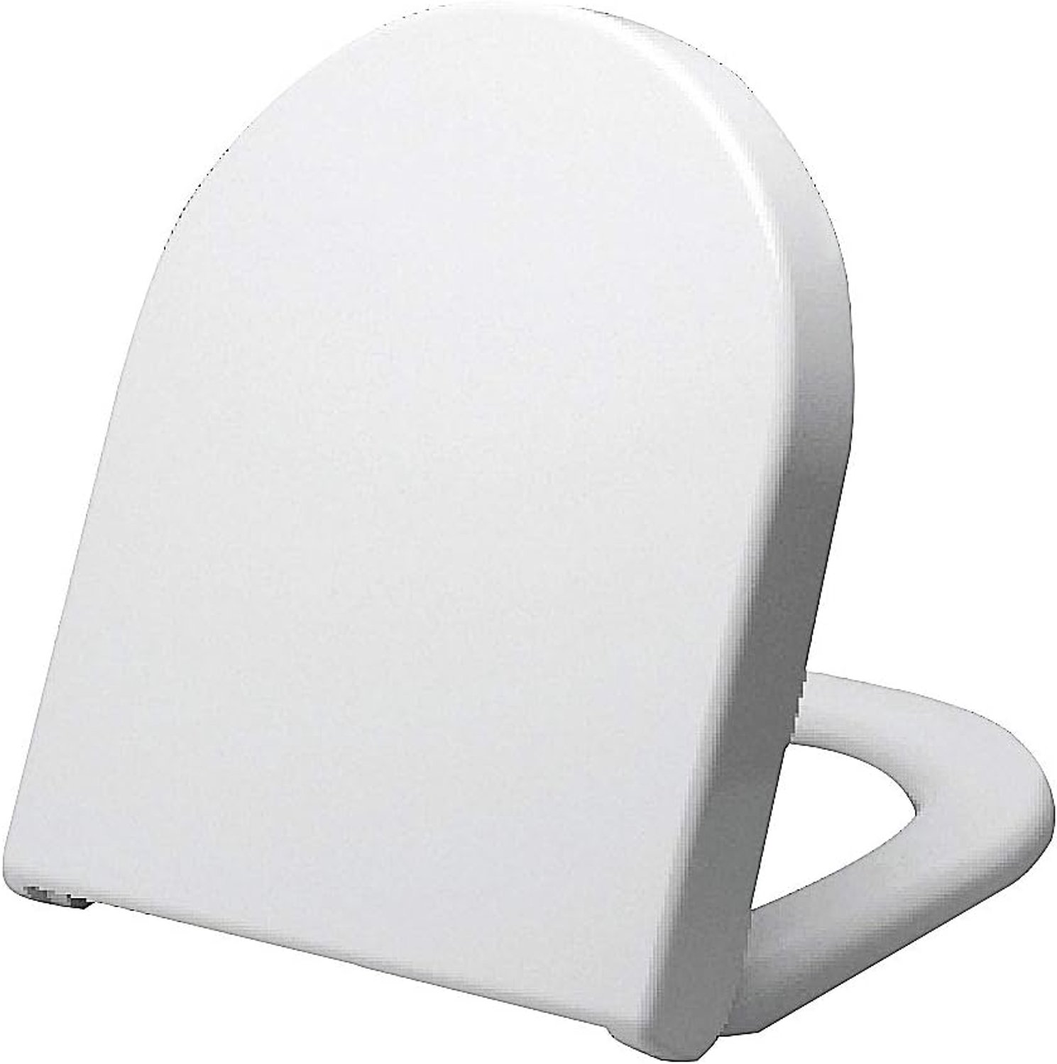 Merkloos Toiletzitting met Soft-Close - Duroplast - Wit