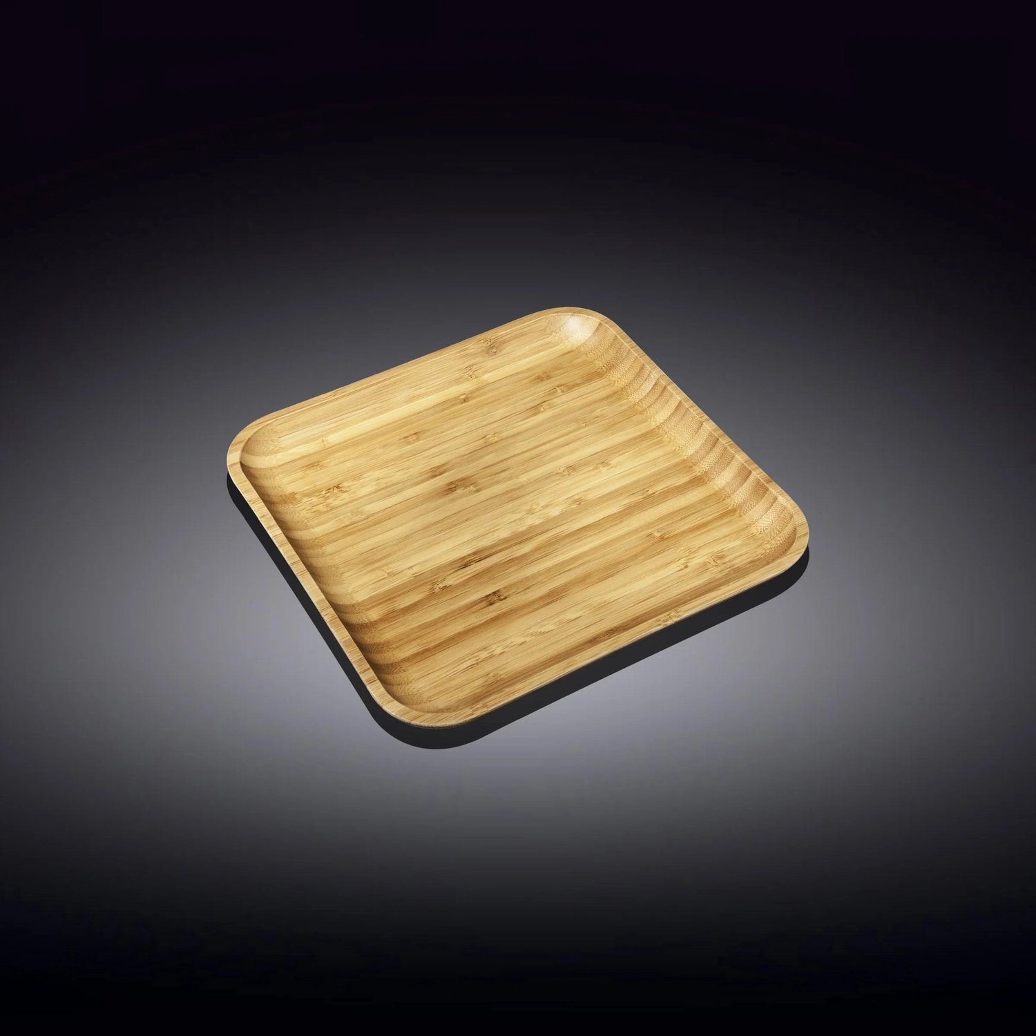 Wilmax Bamboe Bord 15x15 cm Natuur WL-771019/A