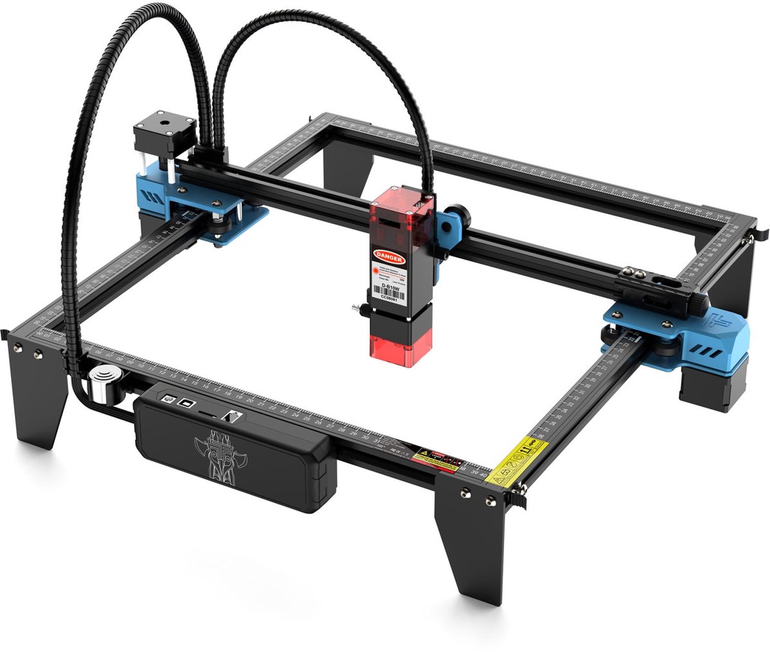 Lasersnijmachine TTS-10 Pro - 10W Laservermogen - 300x300 mm Graveergebied - CNC - Voor Hout Acryl En Metaal