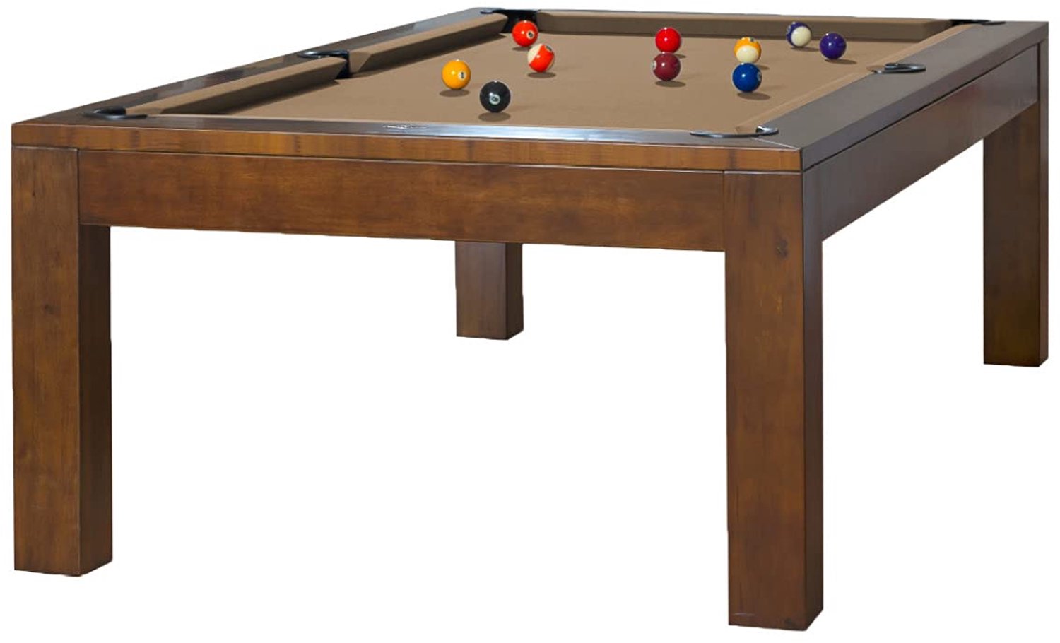 Poolbiljart Tafel Model Olivia Walnoot 7 ft. - Voor Thuisgebruik