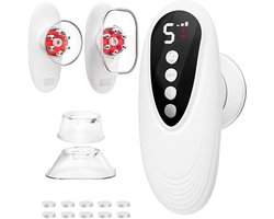 3-in-1 Cup Massager met EMS en Rood Licht