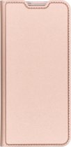 Dux Ducis Slim Softcase Booktype Samsung Galaxy A70 hoesje - Rosé Goud