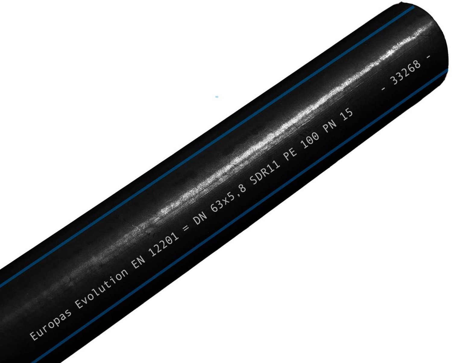 PE 100 PN16 Drinkwaterleiding 20 mm 1/2" 50 m voor Tuin en Huis
