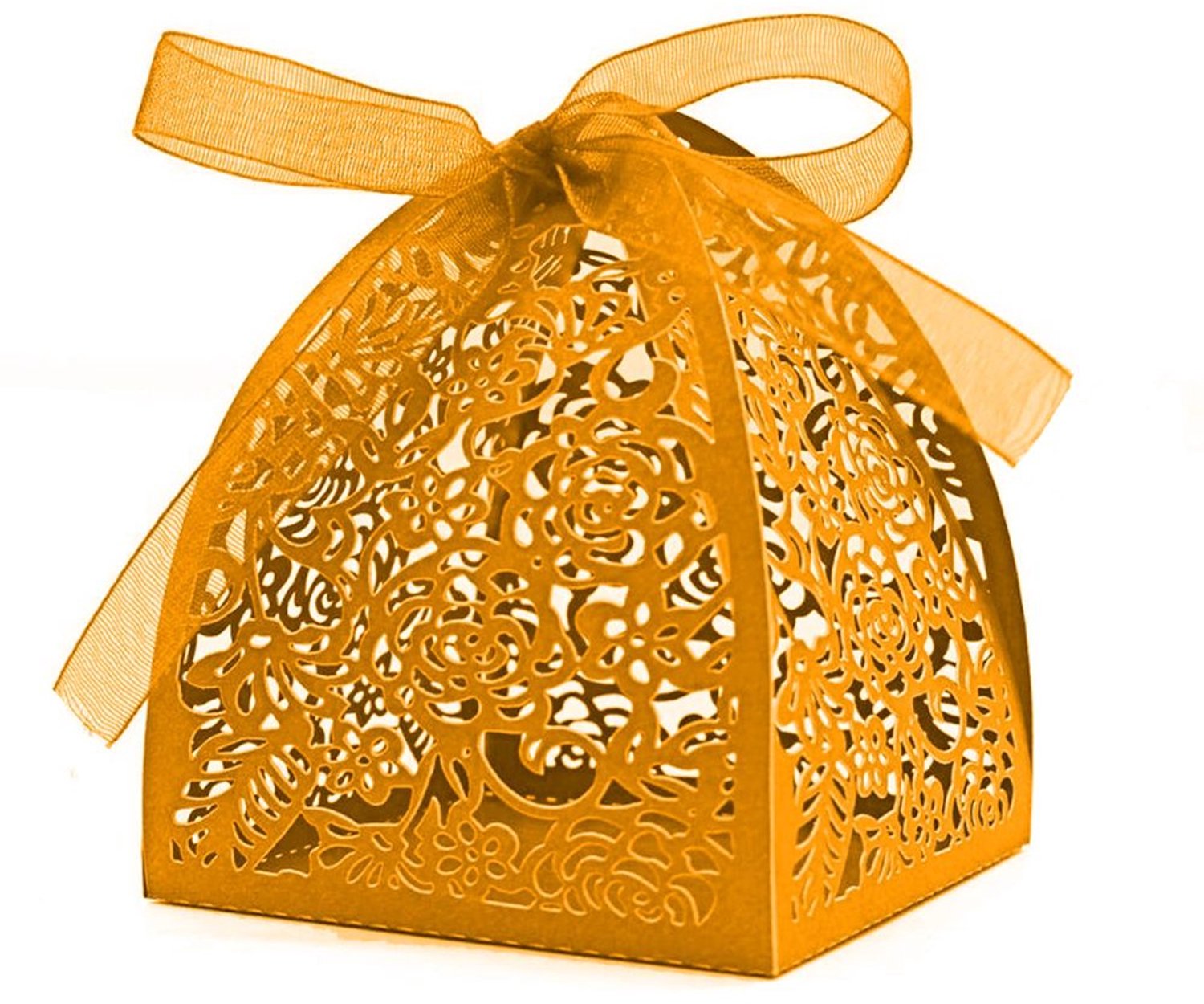 Snoepdozen 50 Stuks - Bruiloft/Gift Dozen - Cadeaudozen met Deksel - Chocolade/Alpenliebe Opslag - Delicaat Ontwerp - Perfect voor Feestelijkheden