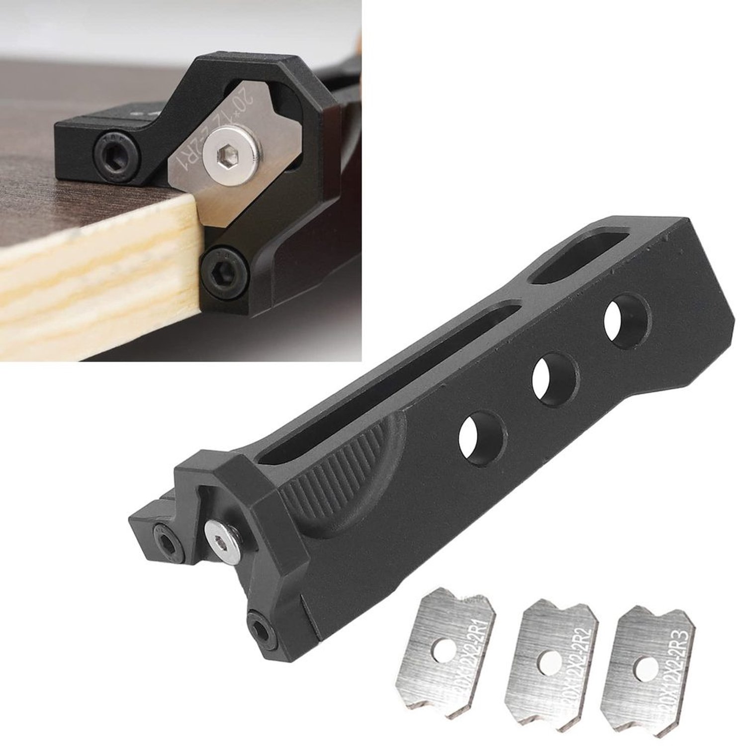 Kantbandtrimmer Mini - Houtbewerking Gereedschap - Ergonomische Handgreep - Aluminium Legering - Draagbaar - Geschikt voor Binnen/Buiten