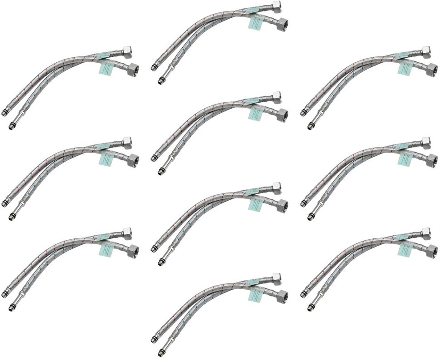 2 x Flexibele Kranen Aansluitingen - 300mm