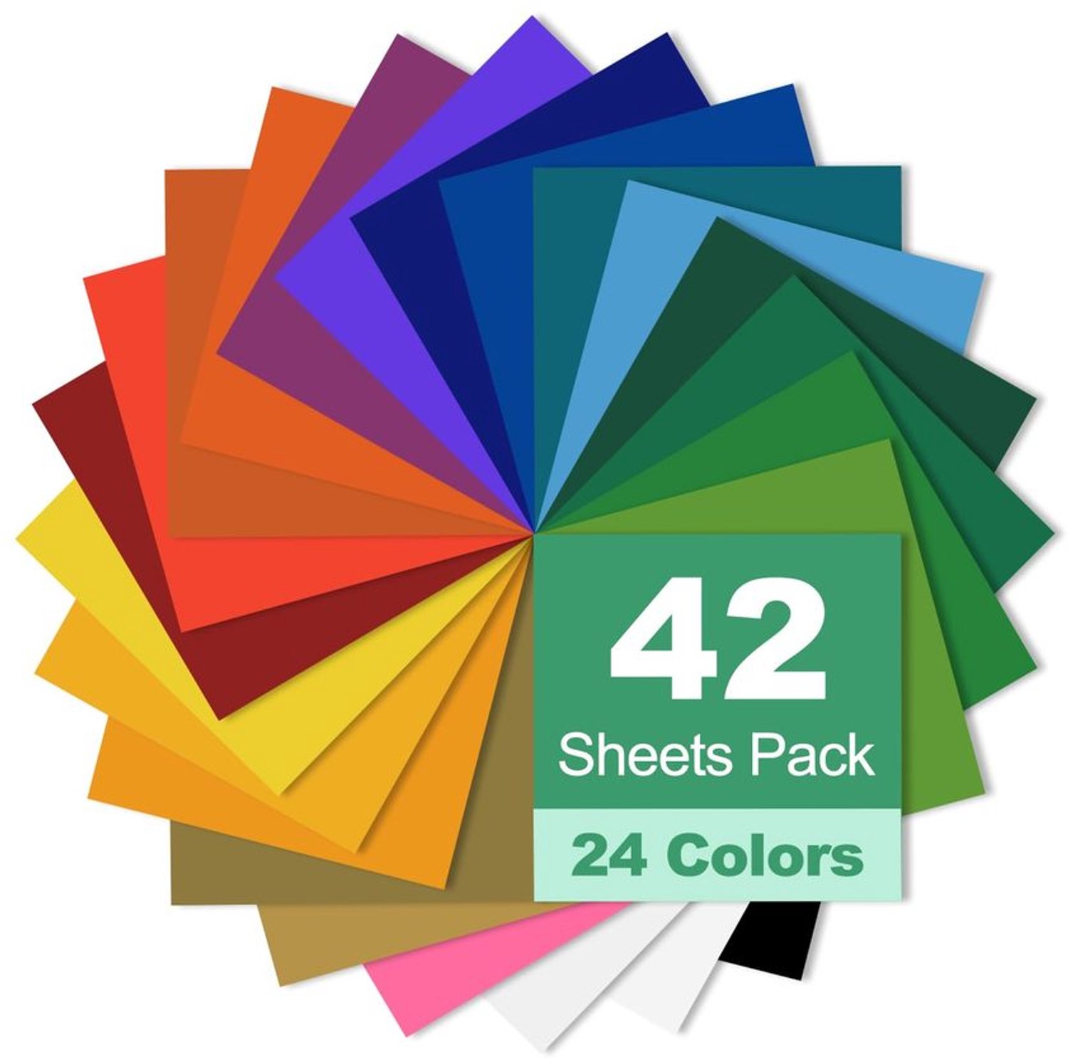 Set van 42 Vinylstickers in Diverse Kleuren