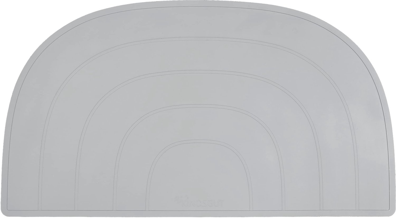 Placemat Antislip - Tafelmatje Kindvriendelijk - Vrij van BPA - Trendy Kleuren - Lichtgrijs - Duurzaam Design - Tafelmat