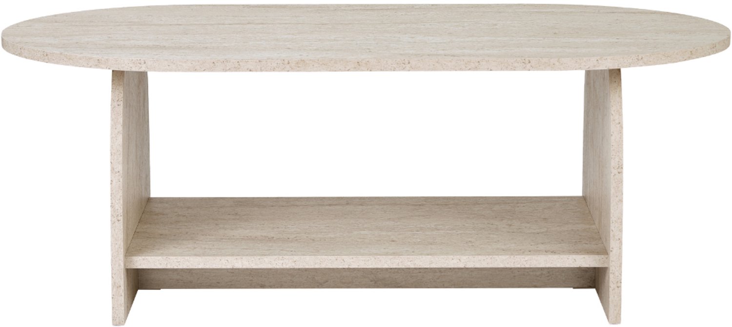 CaliCosy Salontafel met twee bladen L110 cm - ASTER beige
