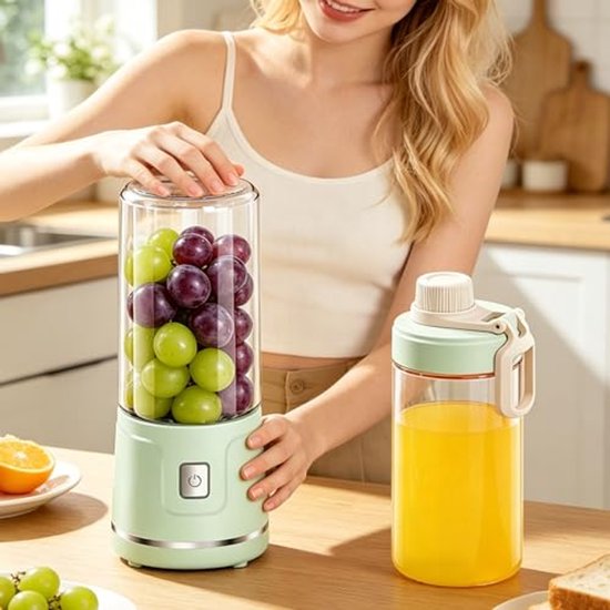 Draagbare Mixer - 500 ml met USB-oplaadfunctie — afbeelding 2
