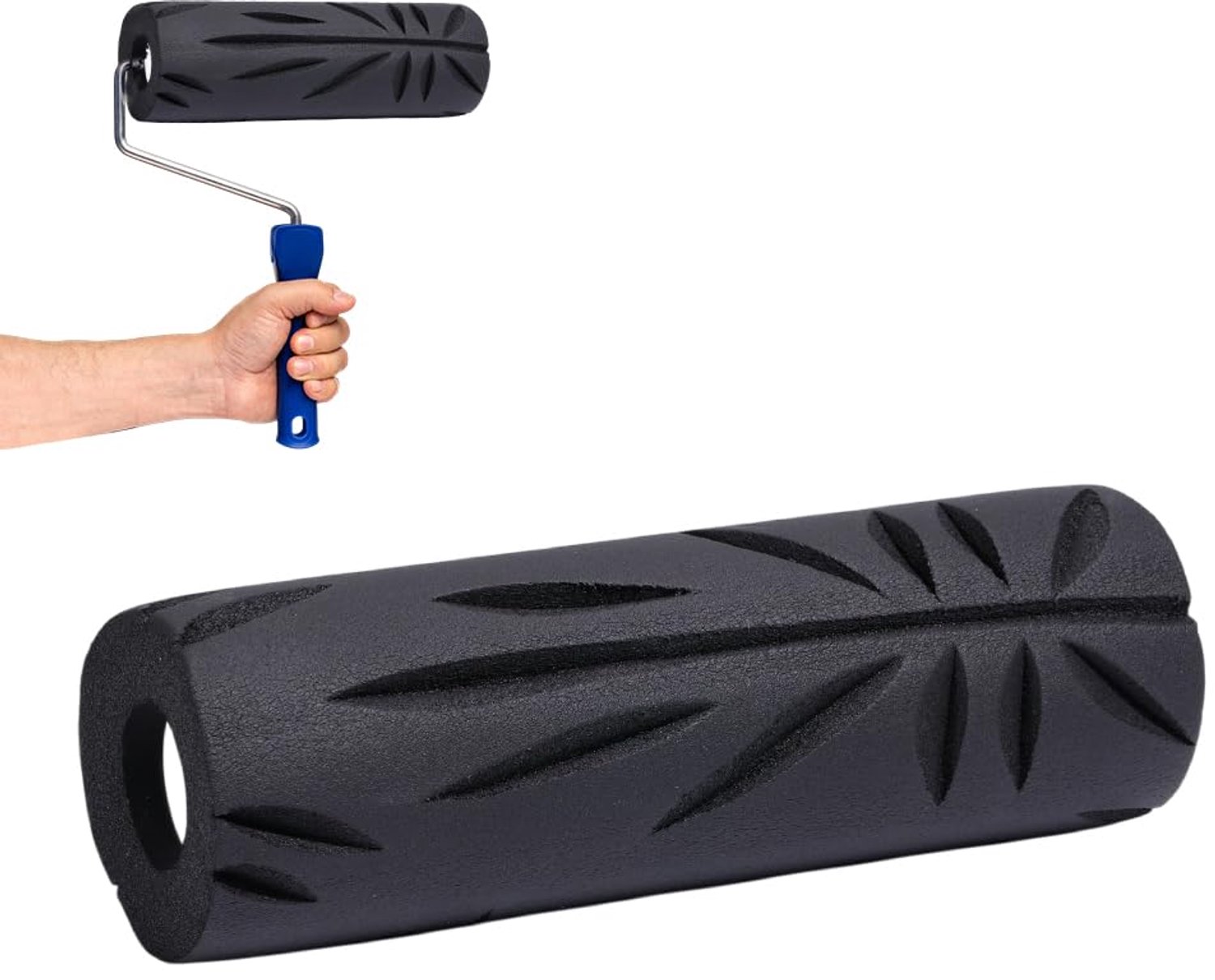 Gipsplaten Textuur Roller 20 cm - Decoratieve Verfroller voor Muren en Plafonds