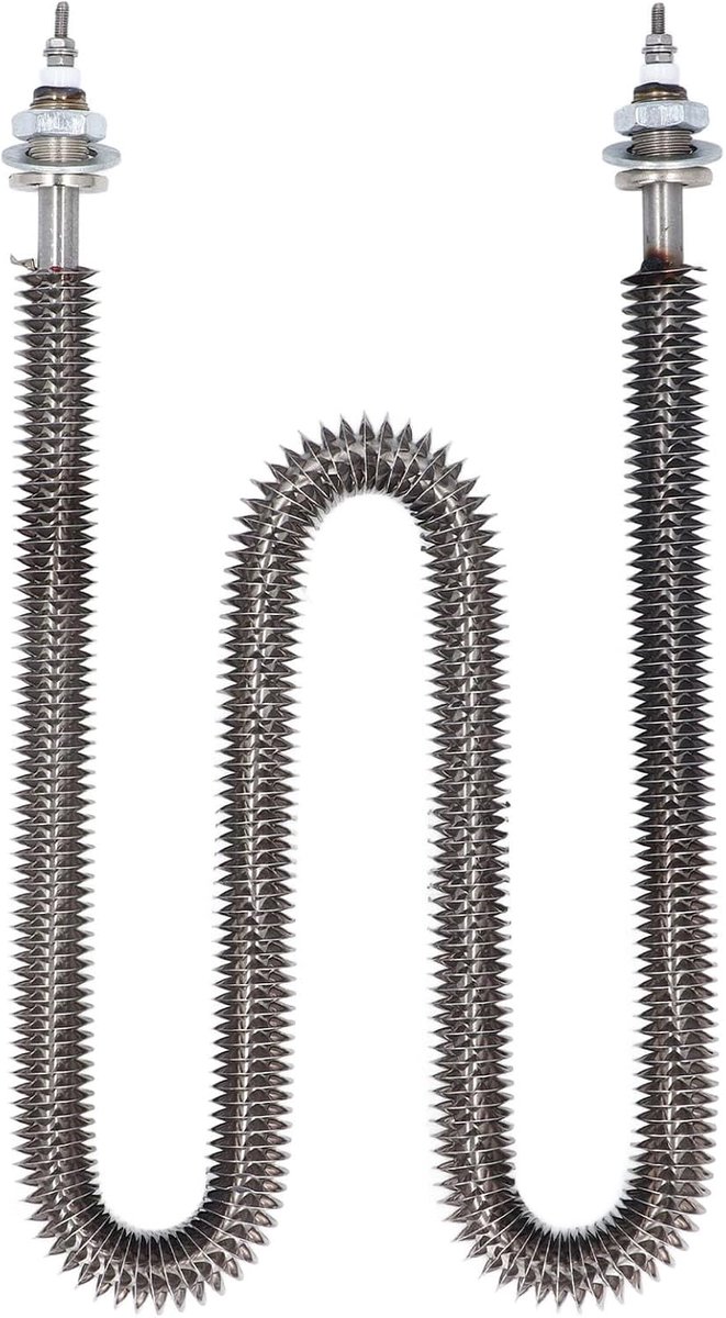 Staal Hoog Rendement W-type Gevinde Warmtebuis voor Oven en Bakkerij, 2500W Elektrische Verwarmingsbuis voor Machinebouw (220V)