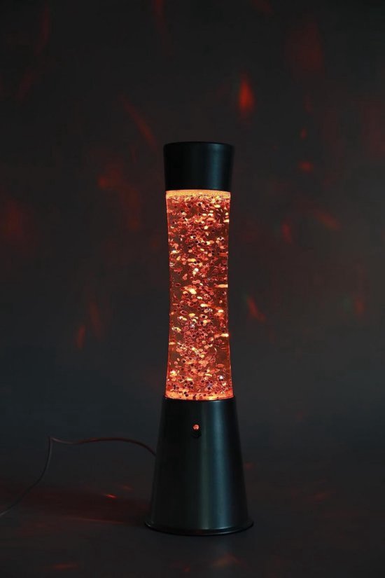 Lavalamp Retro - Jaren 60 Design - 40 cm - Glas met Was en Vloeistof — afbeelding 4
