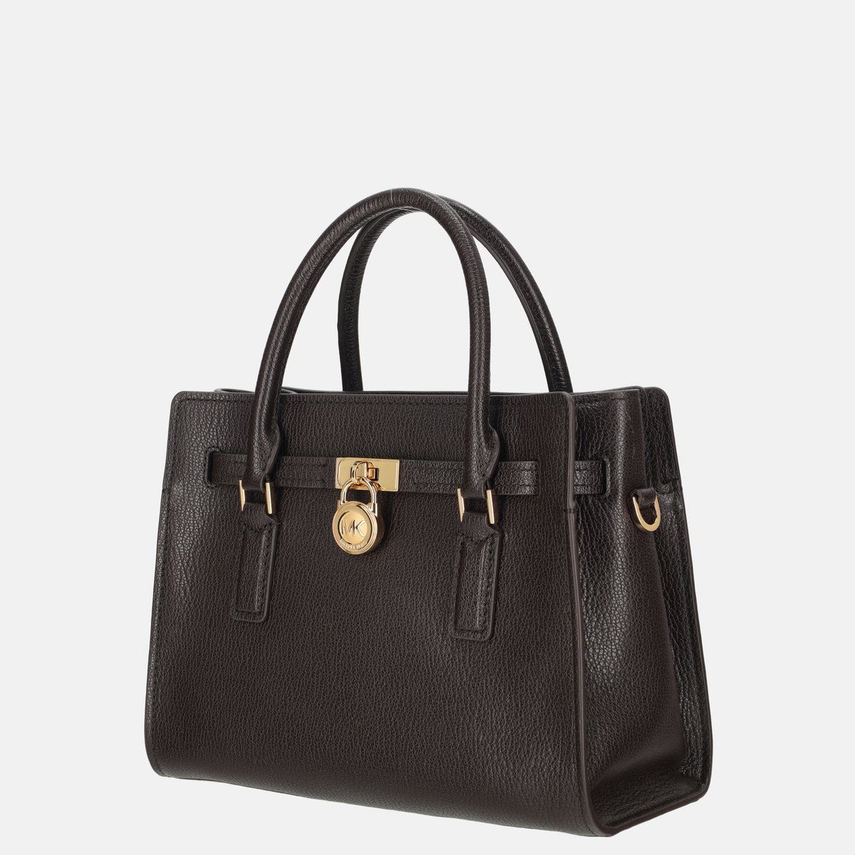Michael Kors Hamilton moderne satchel handtas S chocolate