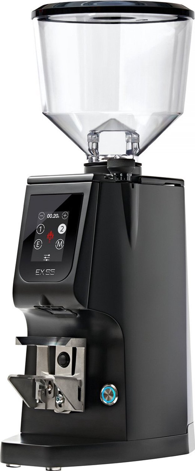 Eureka Atom Excellence 65 koffiemolen - matzwart, 280 W, bonenbak 1200 g, aanraakscherm