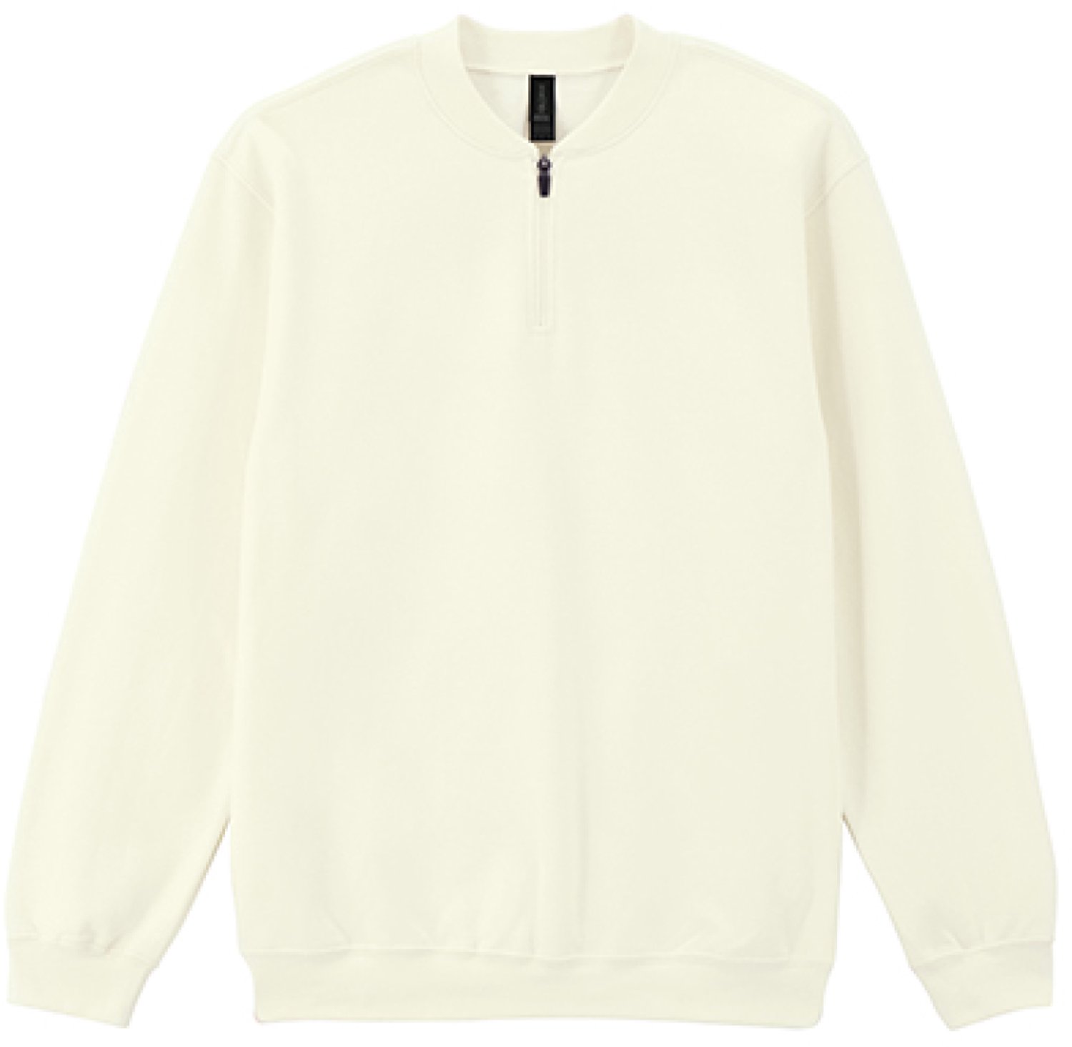 Gildan Softstyle® Midweight Adult Fleece 1/4 Zip Sweatshirt Off XXL Creme