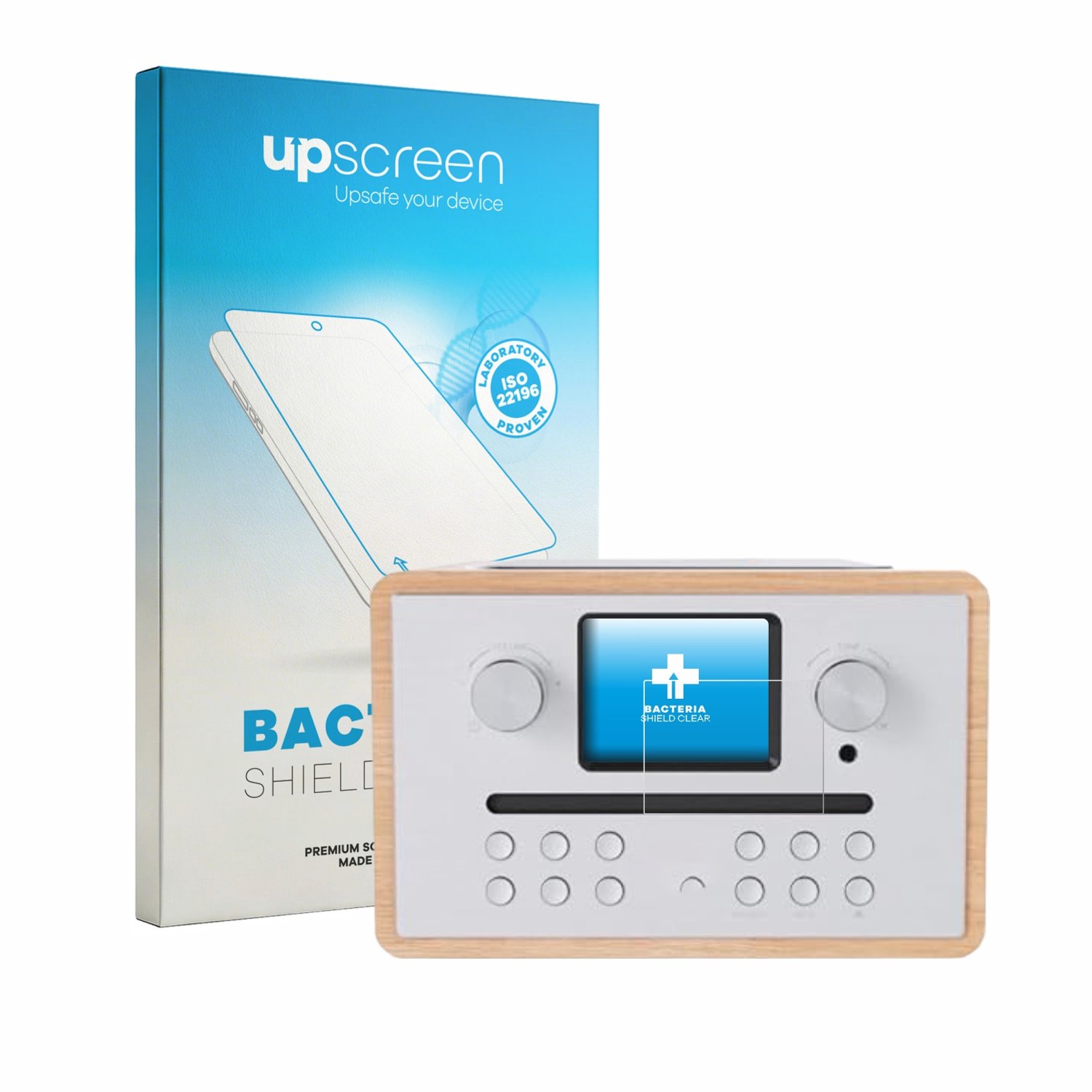 upscreen - Screenprotector voor Majority Homerton - Folie Beschermfolie transparant antibacterieel