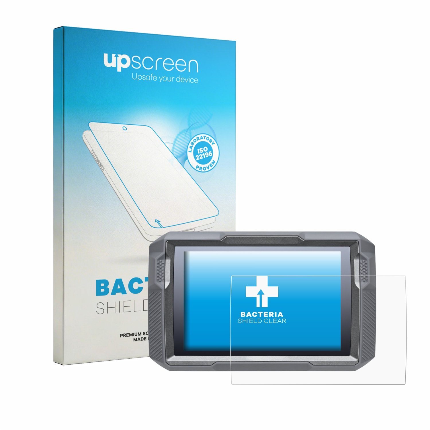 upscreen - Screenprotector voor Topdon UltraDiag Moto - Folie Beschermfolie transparant antibacterieel