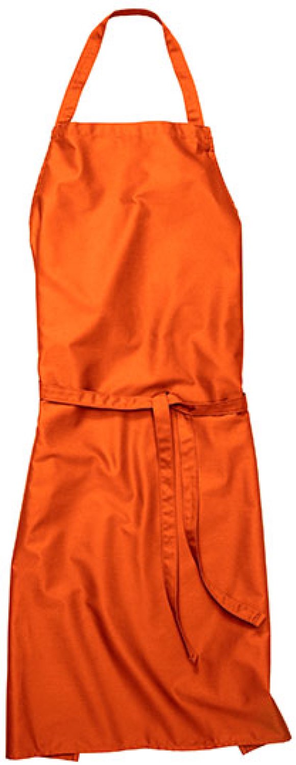 CG Workwear Bib Apron Verona 90 CGW131 - Pumpkin - 90 x 75 cm