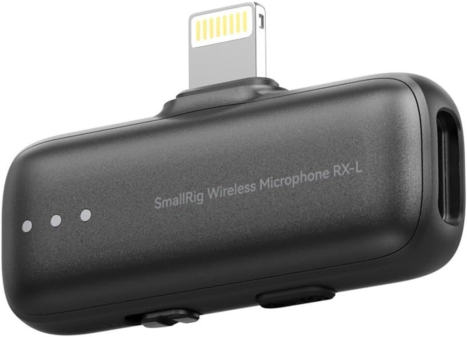 Draadloze Microfoon Ontvanger voor iPhone en iPad - Ideaal voor Opnames en Interviews - Compact en Gebruiksvriendelijk
