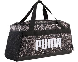 PUMA PUMA CHALLENGER AOP Small Sports Bag Unisex Sporttas - Mouse Gray-Buttercream-Leopard Aop