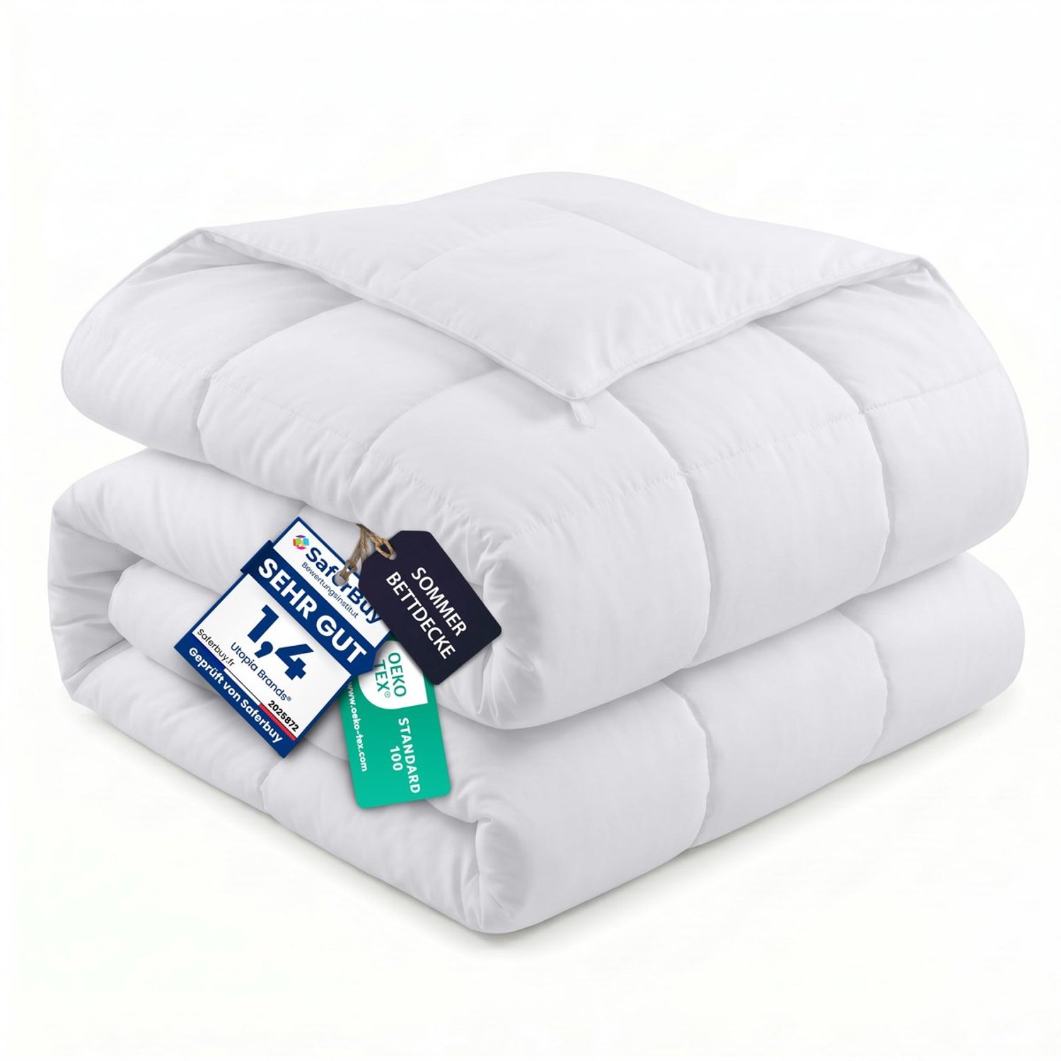 Duraxl Dekbed - Zomer - 200 x 200 cm - Wit