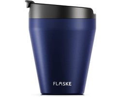 FLASKE Koffiebeker Coffee Cup 200ML - Shade - RVS Koffiebeker to Go van 200ML