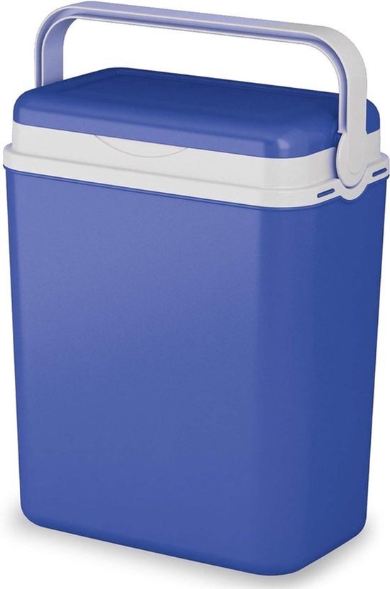 Grote Koelbox - Geïsoleerde Tas - Buitenactiviteiten - Grote 12 Liter Inhoud - 17 x 29 x 38 cm - Blauw van Merkloos — afbeelding 4