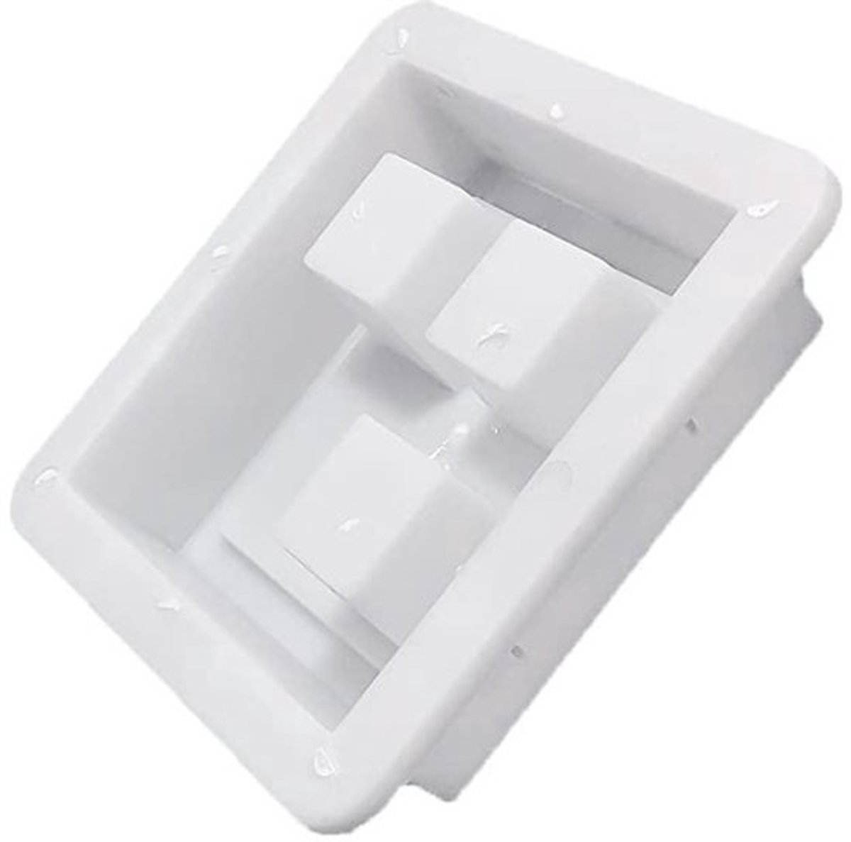 Beton Sjablonen - Cement Vorm - Tuin Paden Maken - Herbruikbaar Plastic - 1x1x1 cm - Grijs