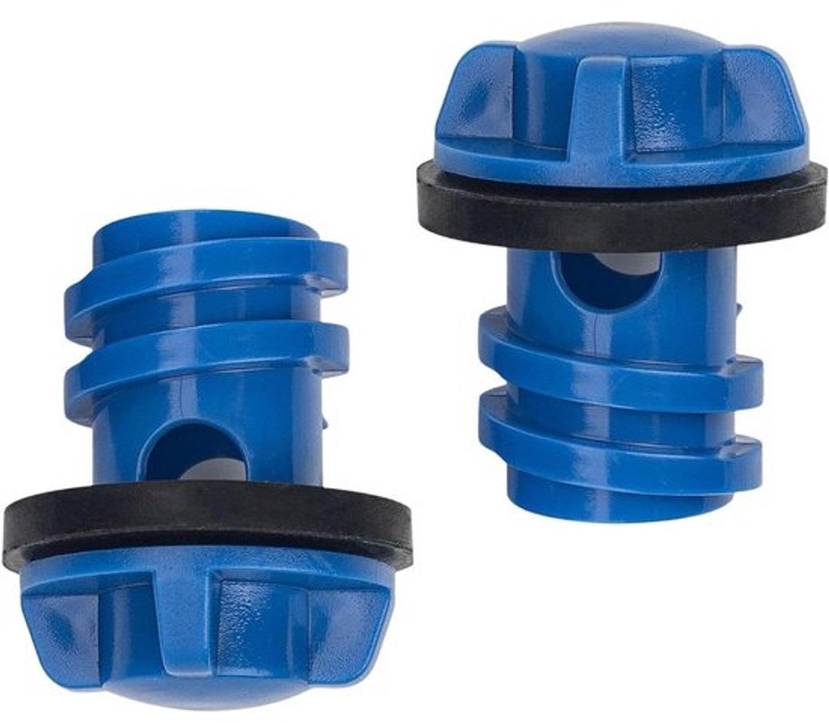 Koelbox Afvoerstop - Lekvrije Stop Koeler Accessoire - Koeler Onderhoud - Dubbele Verpakking - Universeel - Blauw