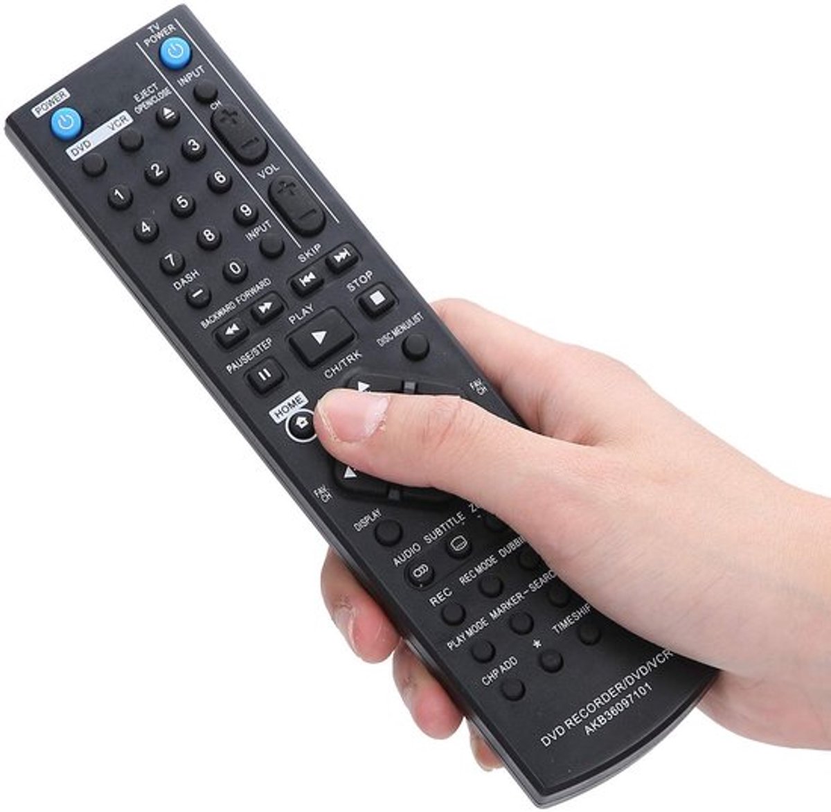 Aladdien - Afstandsbediening - Vervangingsoptie - Handzaam formaat - Dvd-controller