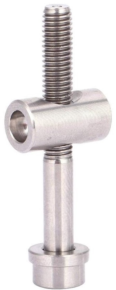 Fietszadelpenschroef - Fietsonderdeel Bout - Fietsreparatie - CNC Precisie - M5x40 - Ti-kleur