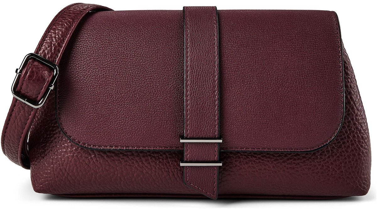 Gabor schoudertas Sahar Flap Bag No Zip Dark Red wijnrood