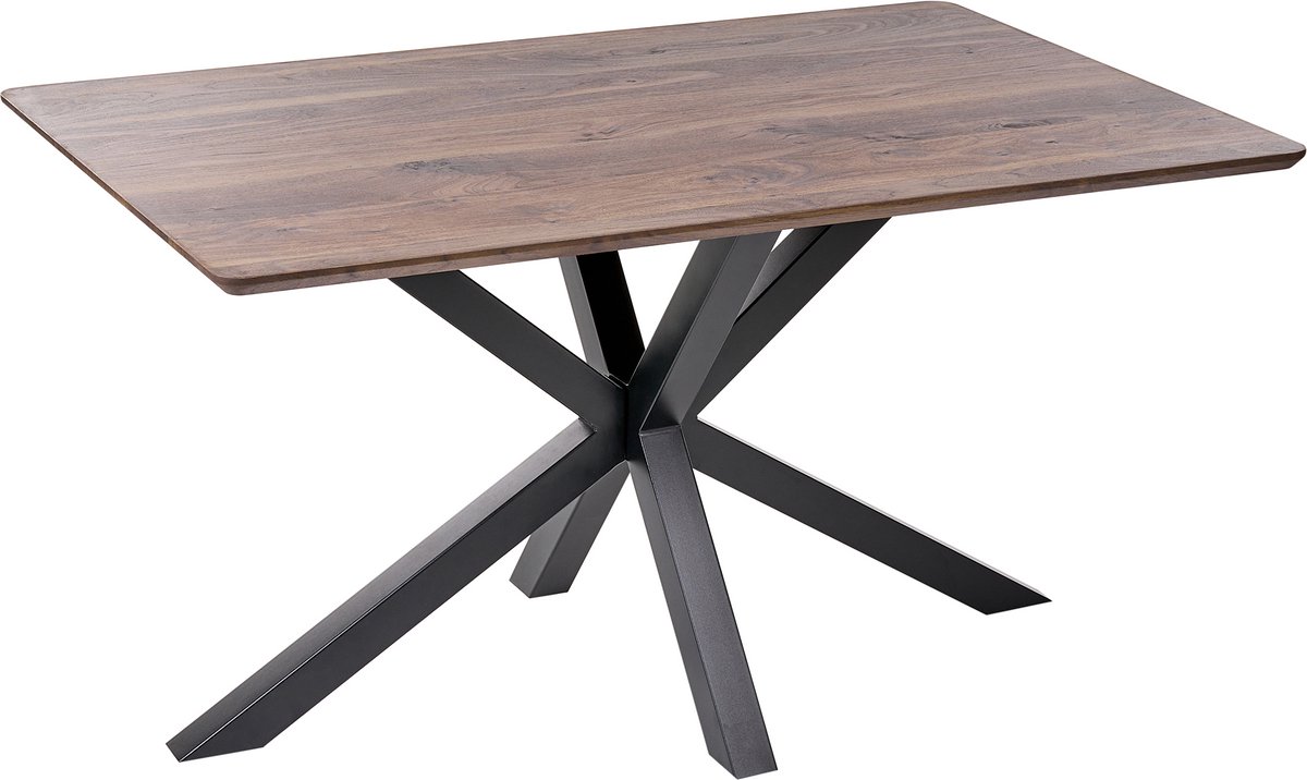 SPECTRA - Eettafel - Donkere houtkleur - 90 x 140 cm - MDF