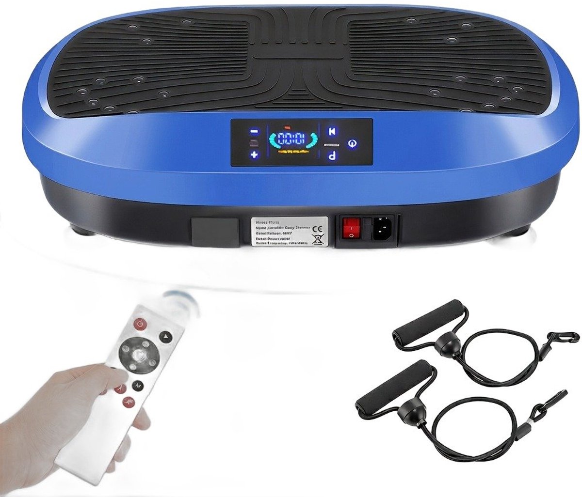 Currero Vibration Plate - Trilplaat Fitness - Vibratieplaat - Trilplaat - Fitnessapparaat - Bloedsomloop - Thuis Trainen