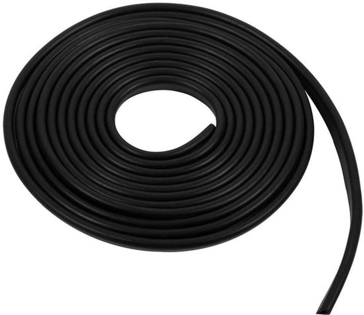 Rubberen Trede Auto Deur Randbescherming - Universele U-vormige Rubberafdichting 300 cm Zwart