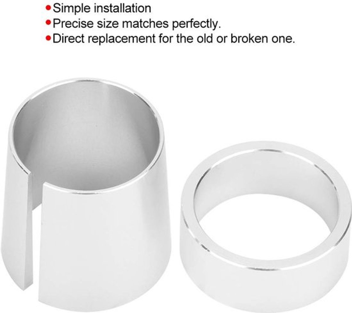Dailygoods - Koppelingsasadapter van Aluminium voor Gaskartkoppen