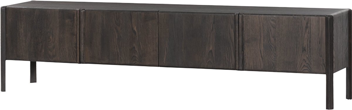 Tower Living Amalfi TV cabinet 4 drs 220x42x55 Bruin