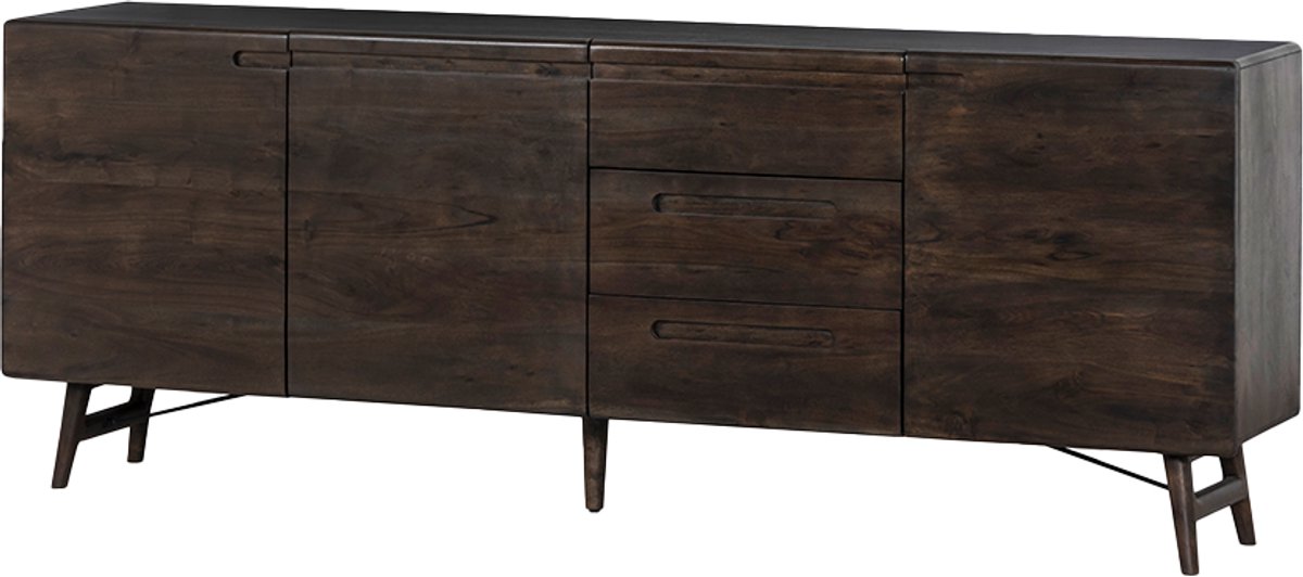Tower Living Aura Sideboard 3 drs 3 drws 210x40x80 - espresso Bruin