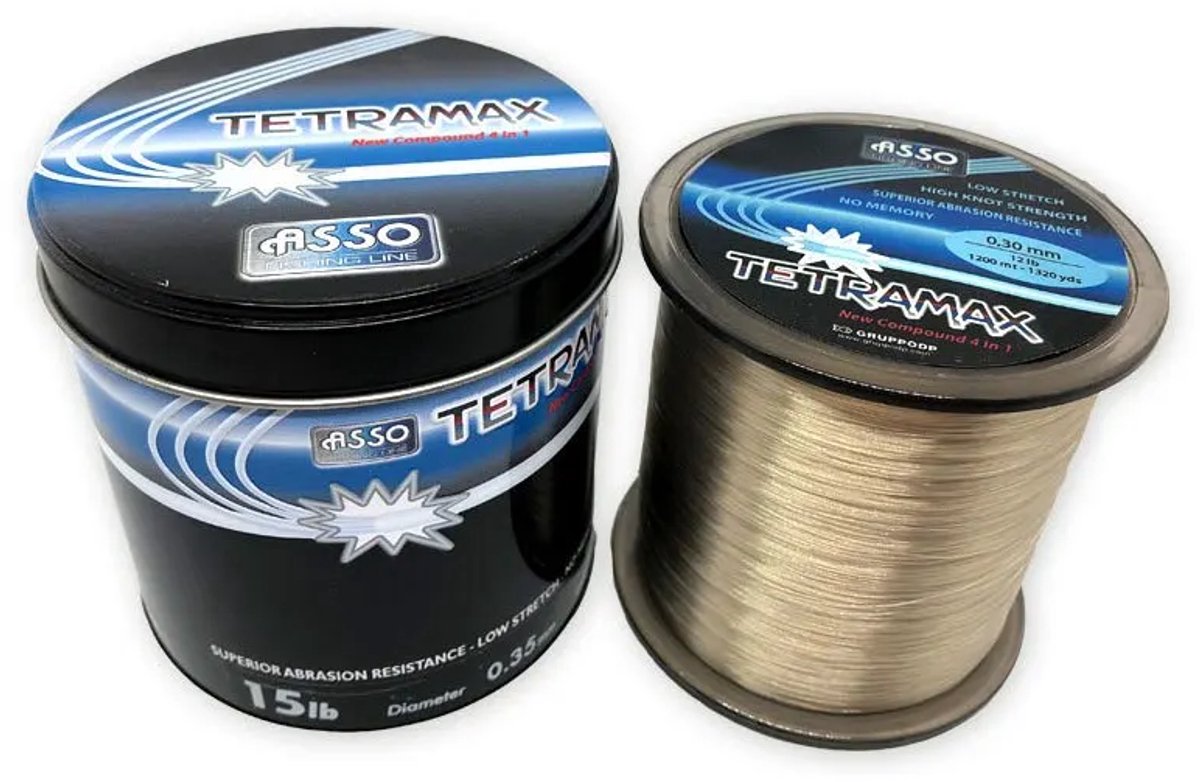 Asso Tetramax 1200 M Karperlijn Goud 0.400 mm