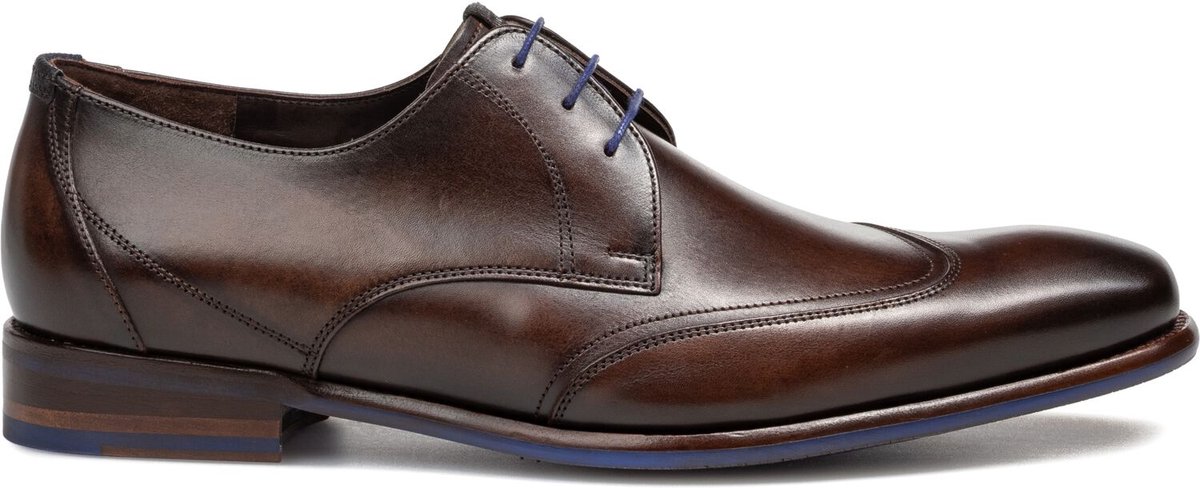Floris Van Bommel Sfm-30173 De Stijler Nette schoenen - Veterschoenen - Heren - Bruin - Maat 40