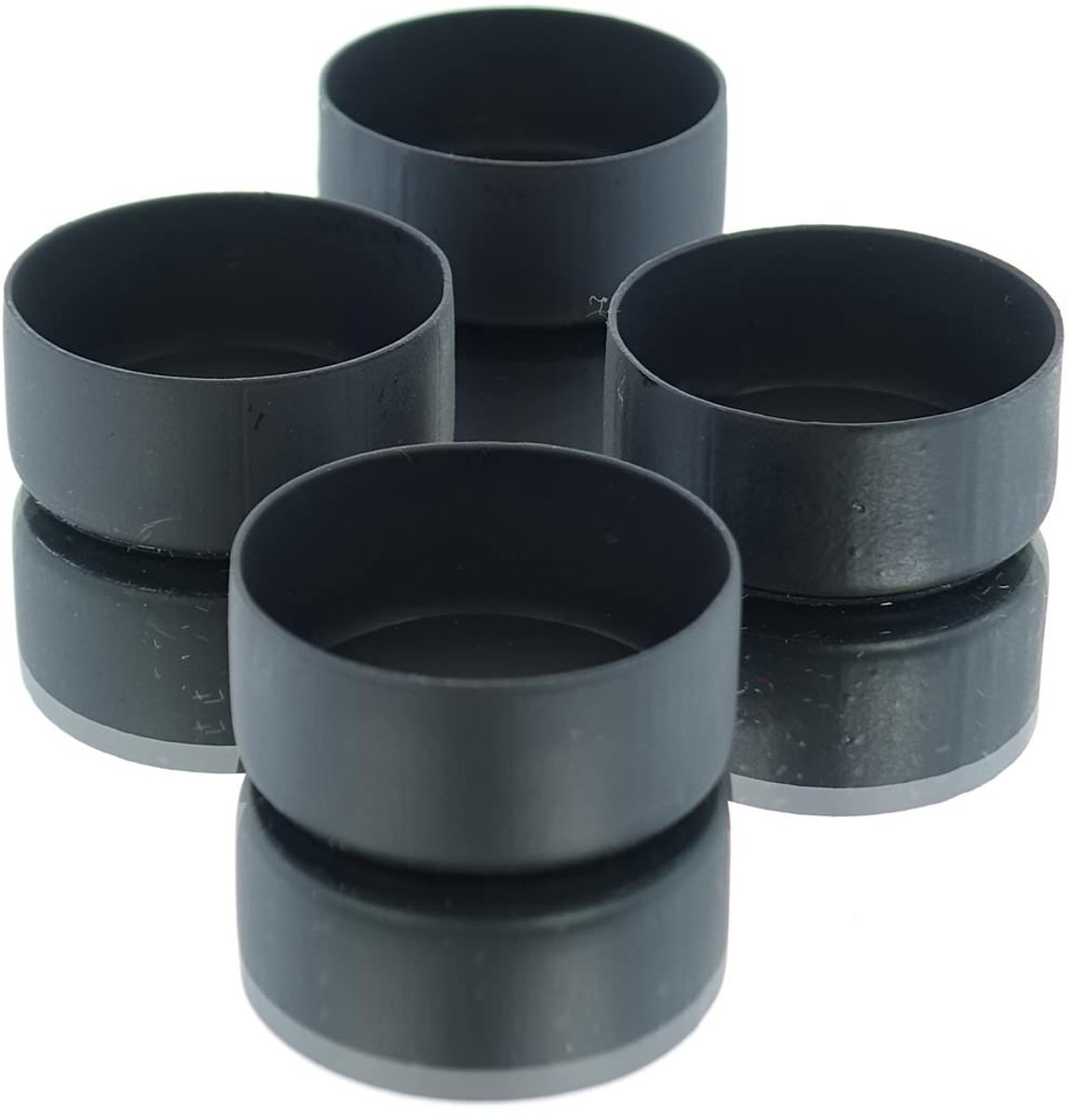Gasper Waxinelichthouder Cups Zwart Magnetisch O 4 cm 4 st